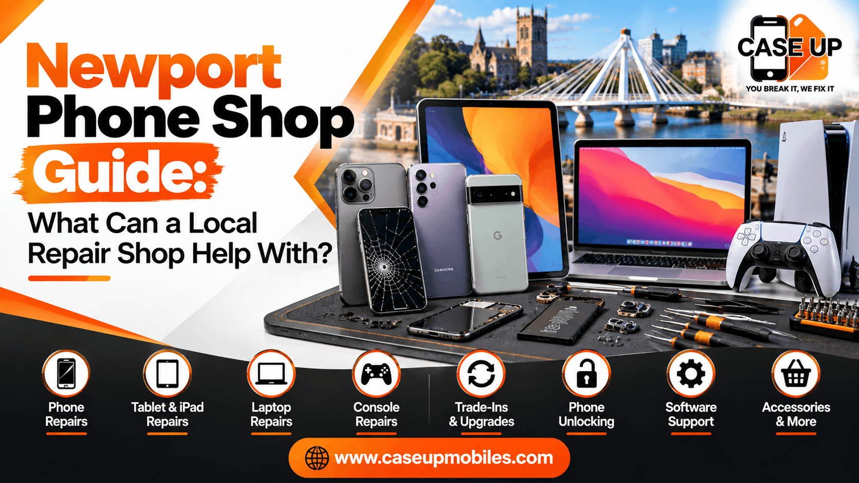Newport Phone Shop Guide: What Can a Local Repair Shop Help With?